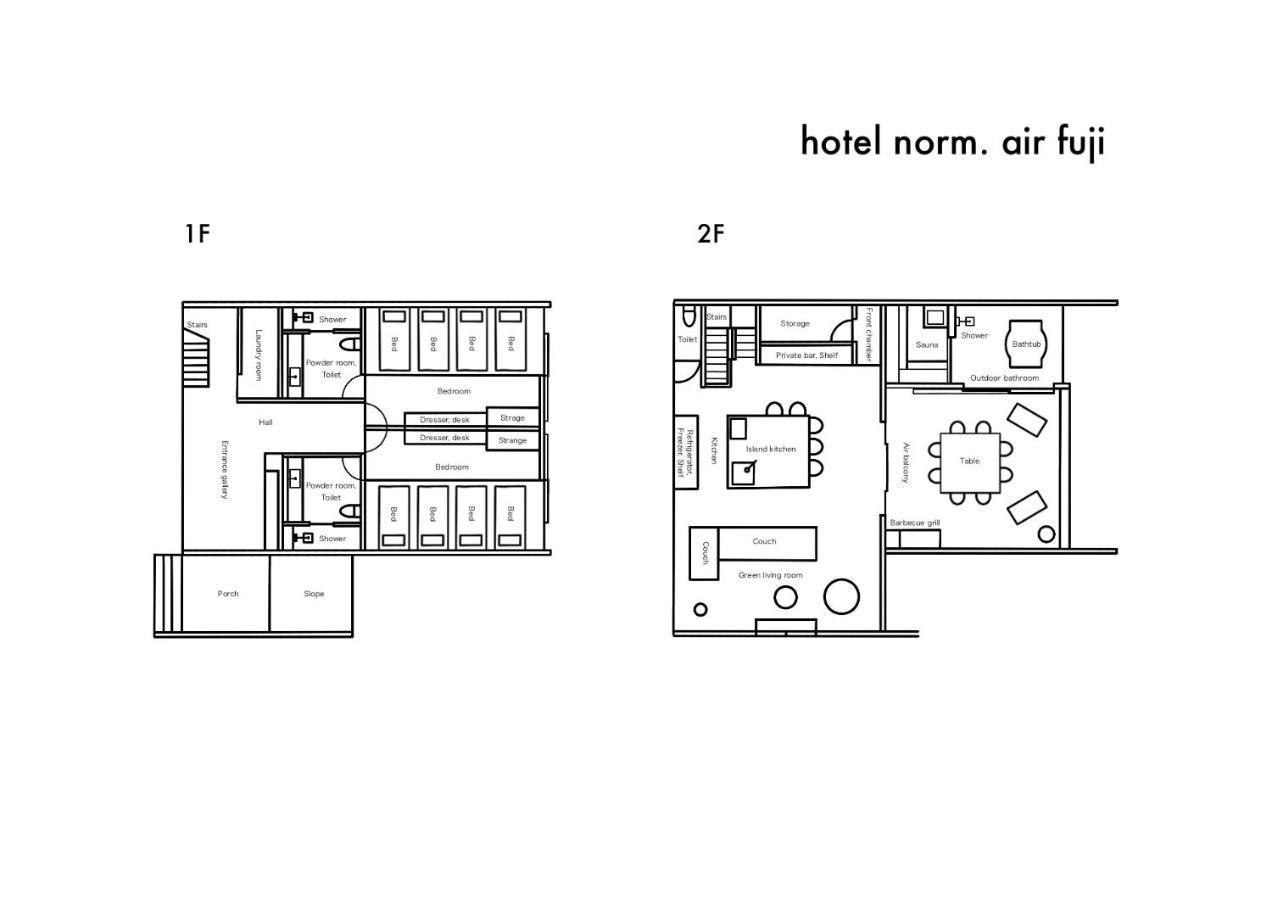 Hotel Norm Air 富士河口湖町 エクステリア 写真